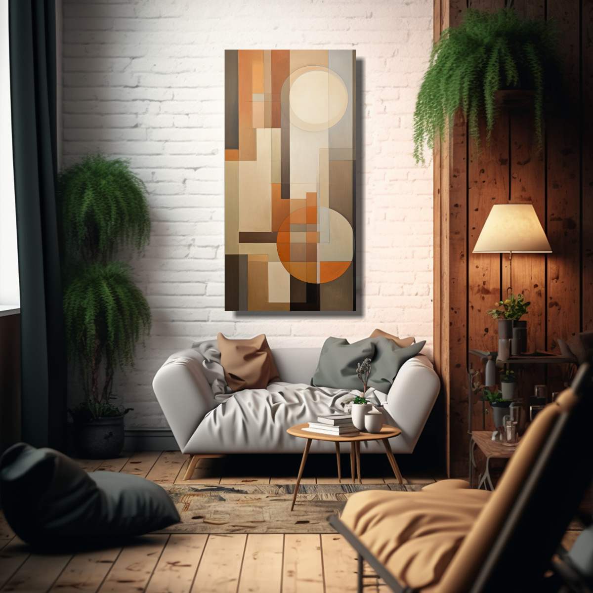CUADROS DECORATIVOS DE ARTE DE PARED ESTÉTICO EN 60X120 CM - 2