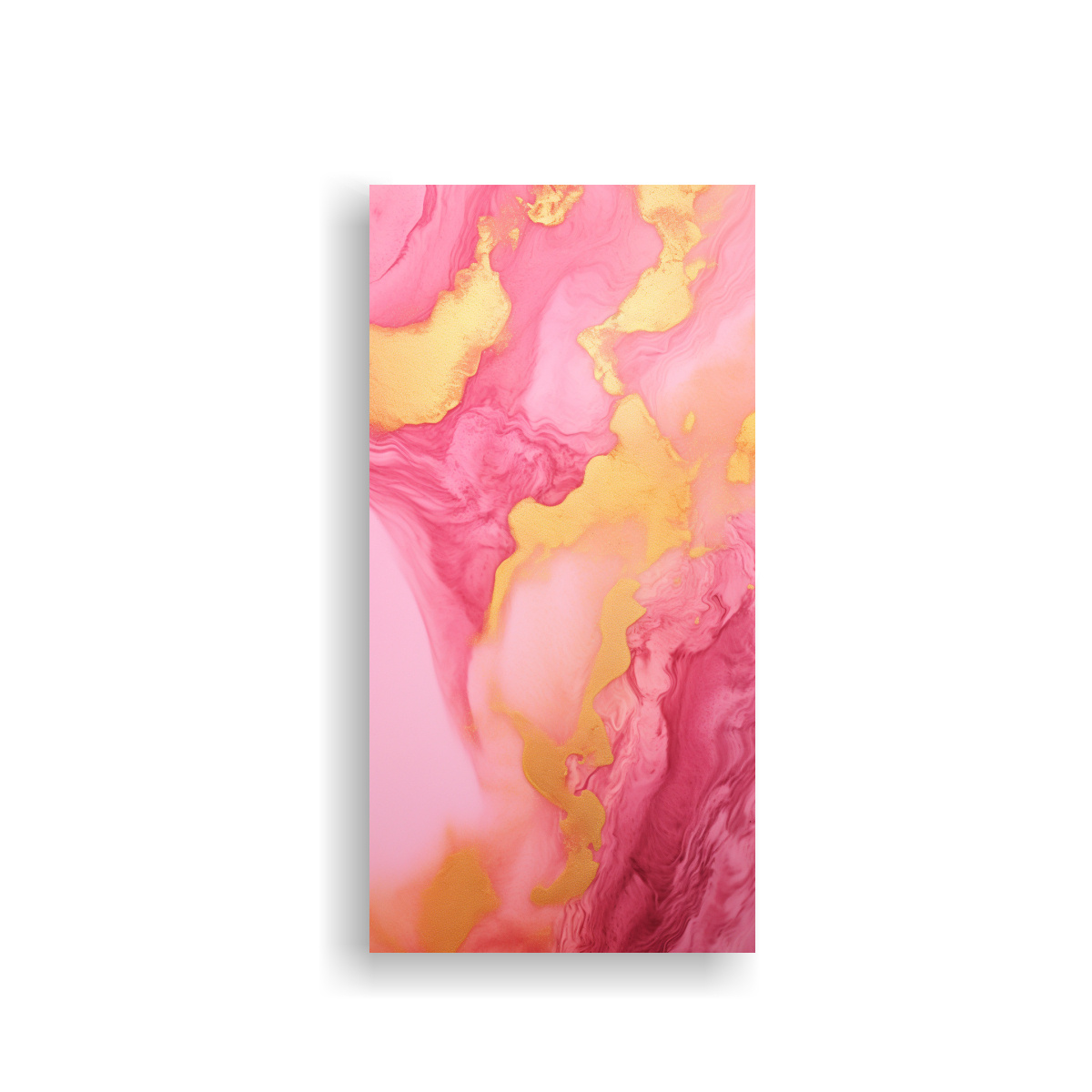 FONDO ABSTRACTO PINK AND GOLD MARBLE COMPOSICIÓN 40X80 CM - 1