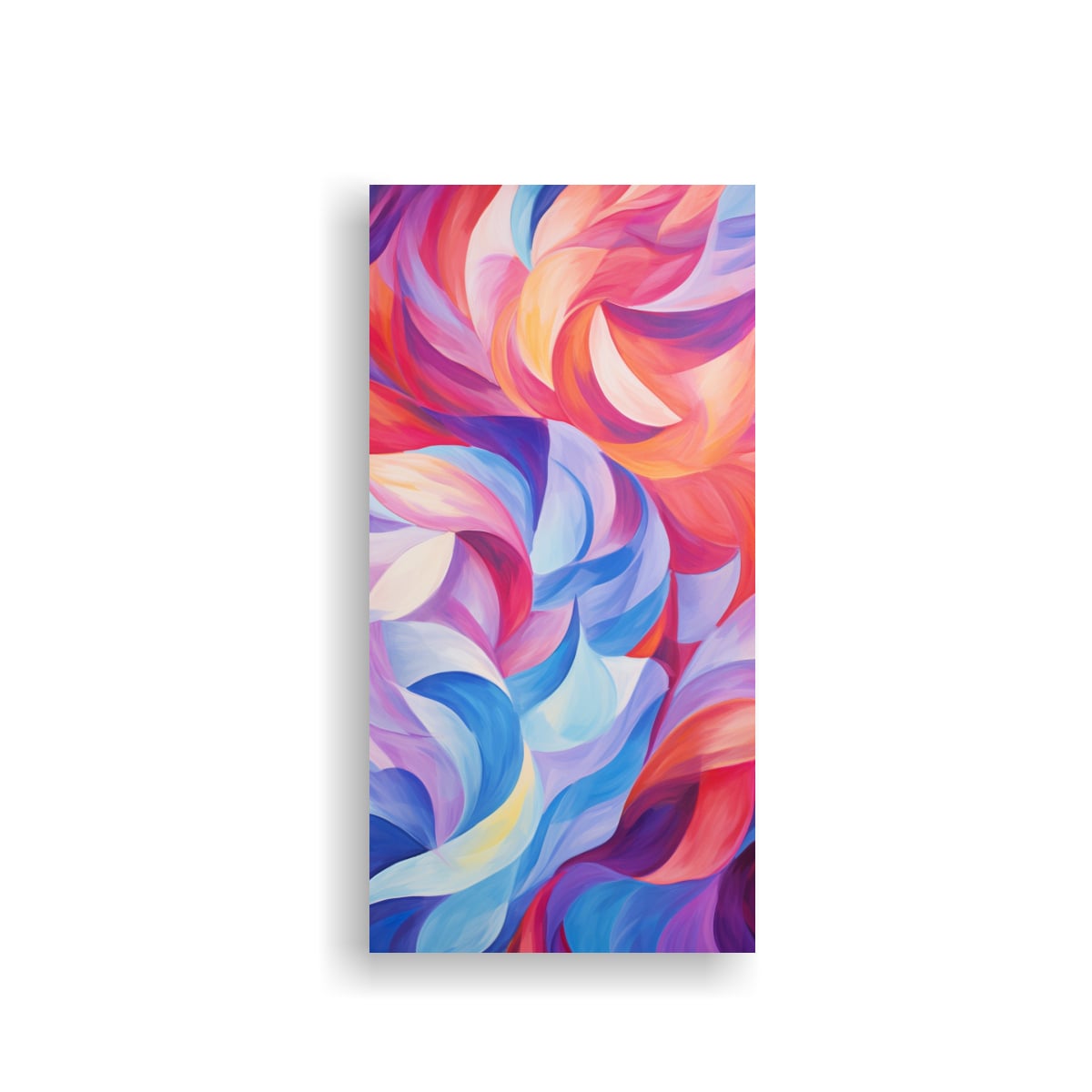 CUADRO DECORATIVO VINTAGE CON PATRONES ABSTRACTOS 20X40 CM - 1