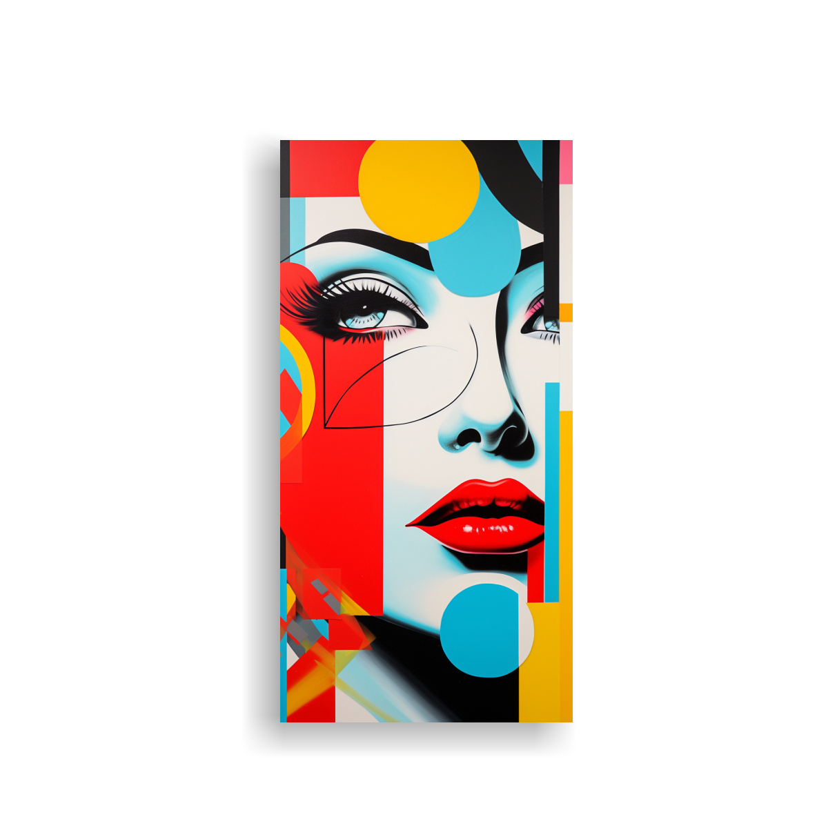 PINTURAS DECORATIVAS ABSTRACTAS DE FUSIÓN DE 50X100 CM - 1
