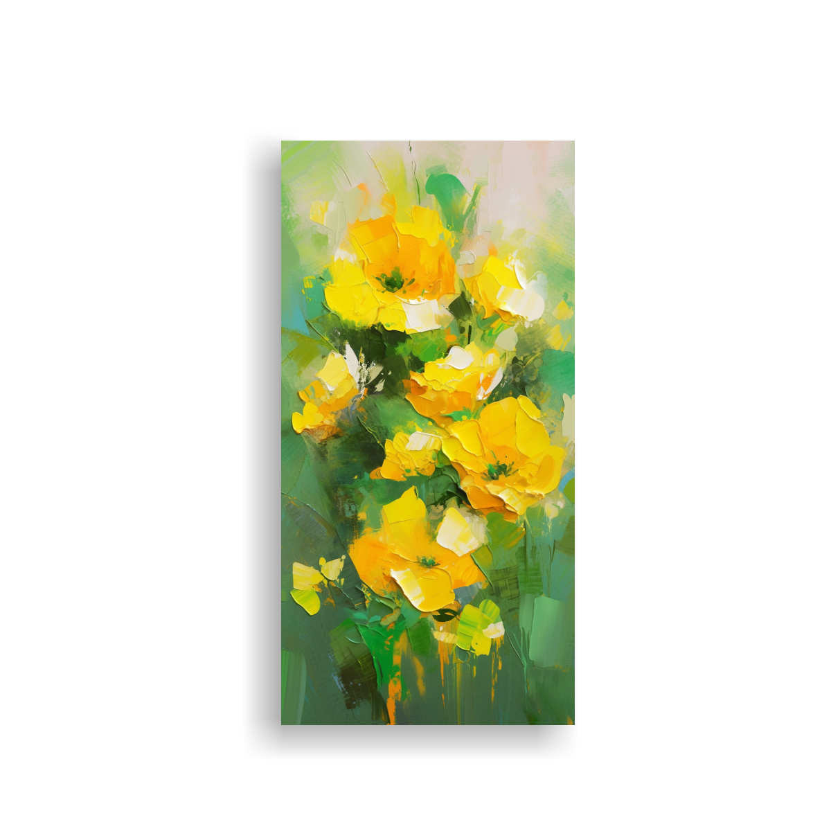 1 CUADRO TELA CANVAS ELEGANTE PINTURA EN LIENZO 70X140 CM - 1