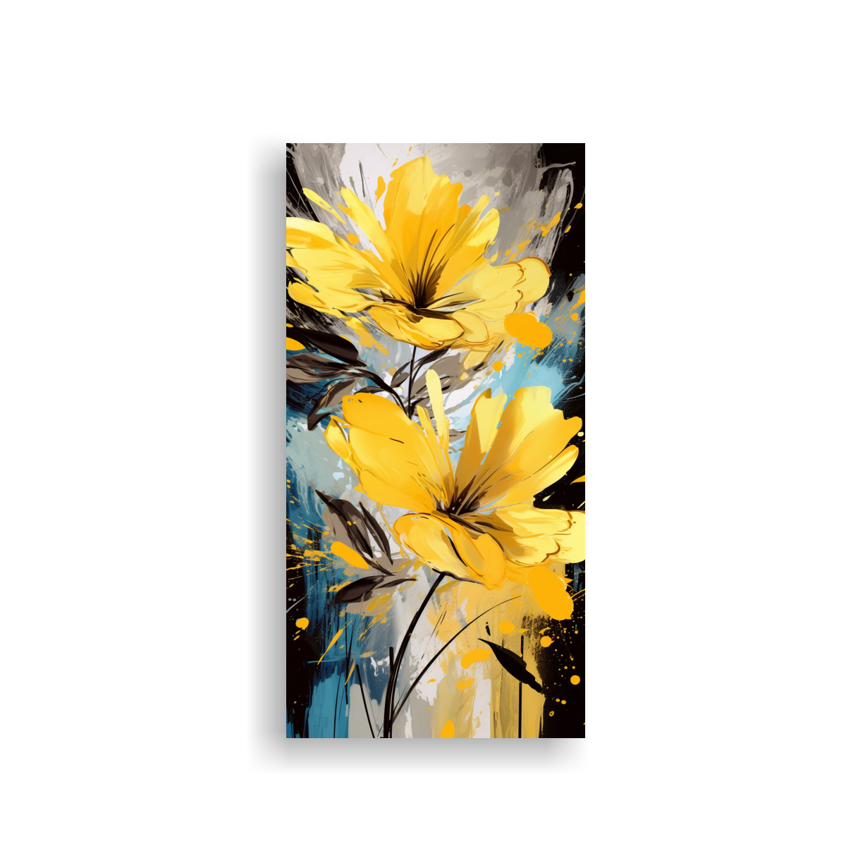 LIENZO IMPRESO MÁGICO AMBIENTE NEONOIR AMARILLO 80X160 CM - 1
