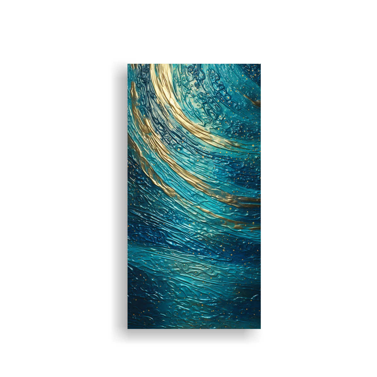 PINTURA DECORATIVA ÚNICA ESTILO LUMINOSO DE 30X60 CM - 1