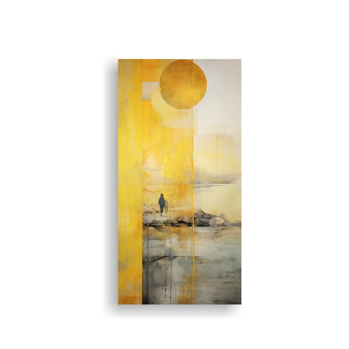 PINTURA SURREALISTA DE CUADRO DE ARTE FINO CON 80X160 CM - 1