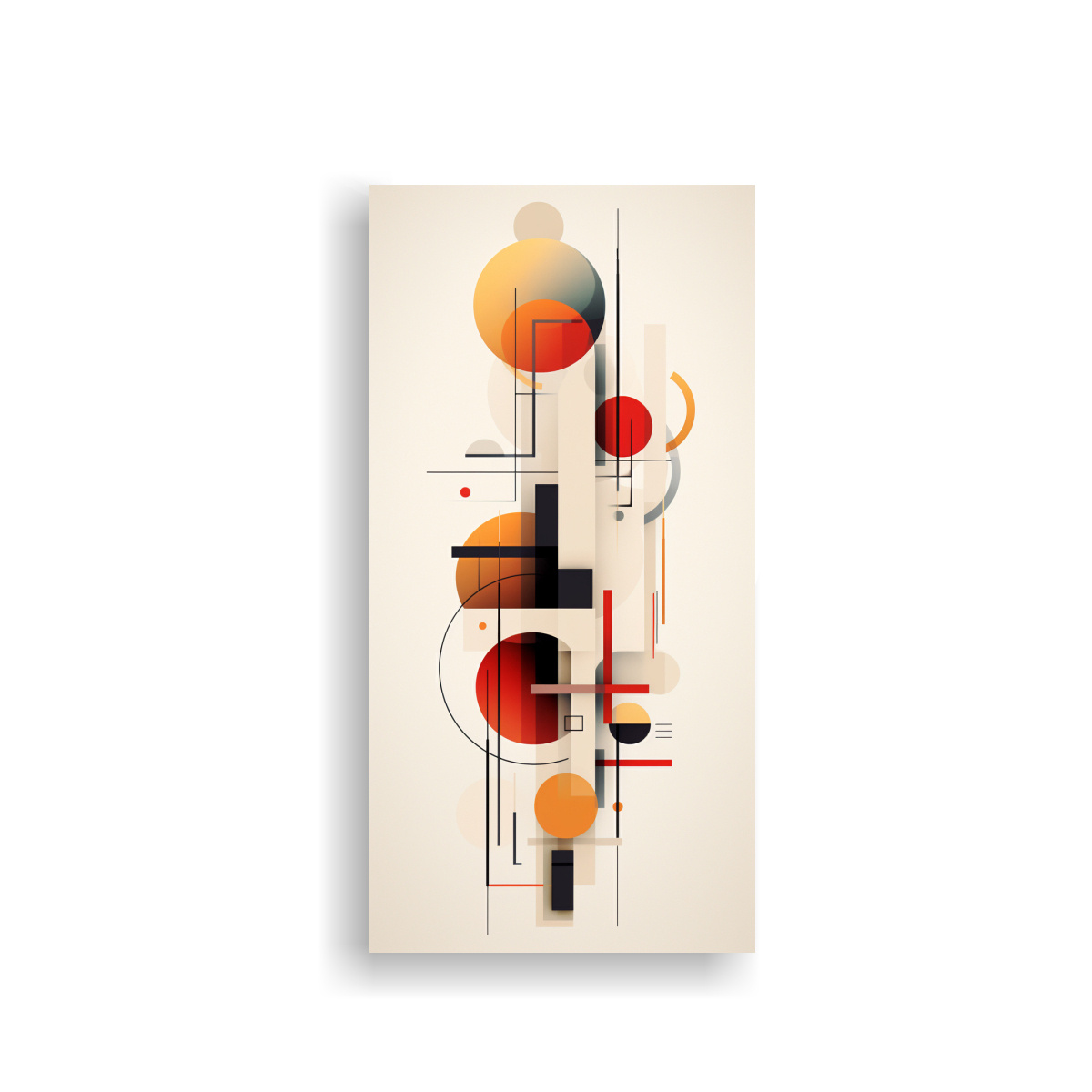 PINTURAS DECORATIVAS MINIMALISTAS ABSTRACTAS DE 50X100 CM - 1