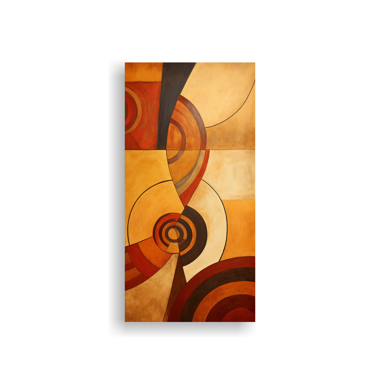 PINTURA DE PARED TEJIDA TEMÁTICA CON PATRONES 80X160 CM - 1