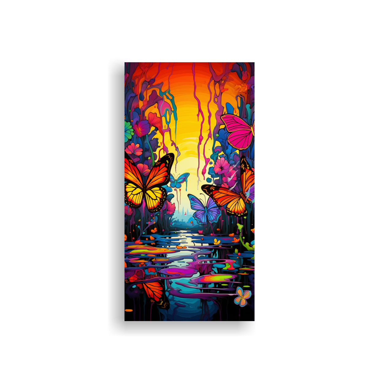 PINTURAS DECORATIVAS MODERNAS CON SENSIBILIDAD 70X140 CM - 1
