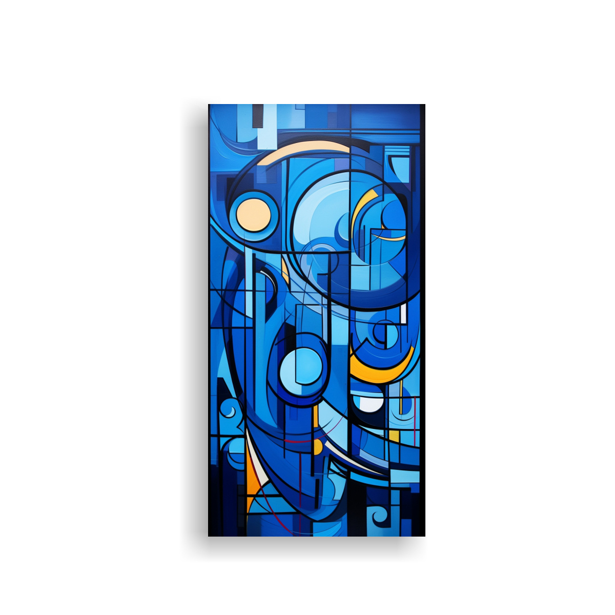 CUADROS ABSTRACTOS INTENSOS DE LA NATURALEZA EN 20X40 CM - 1