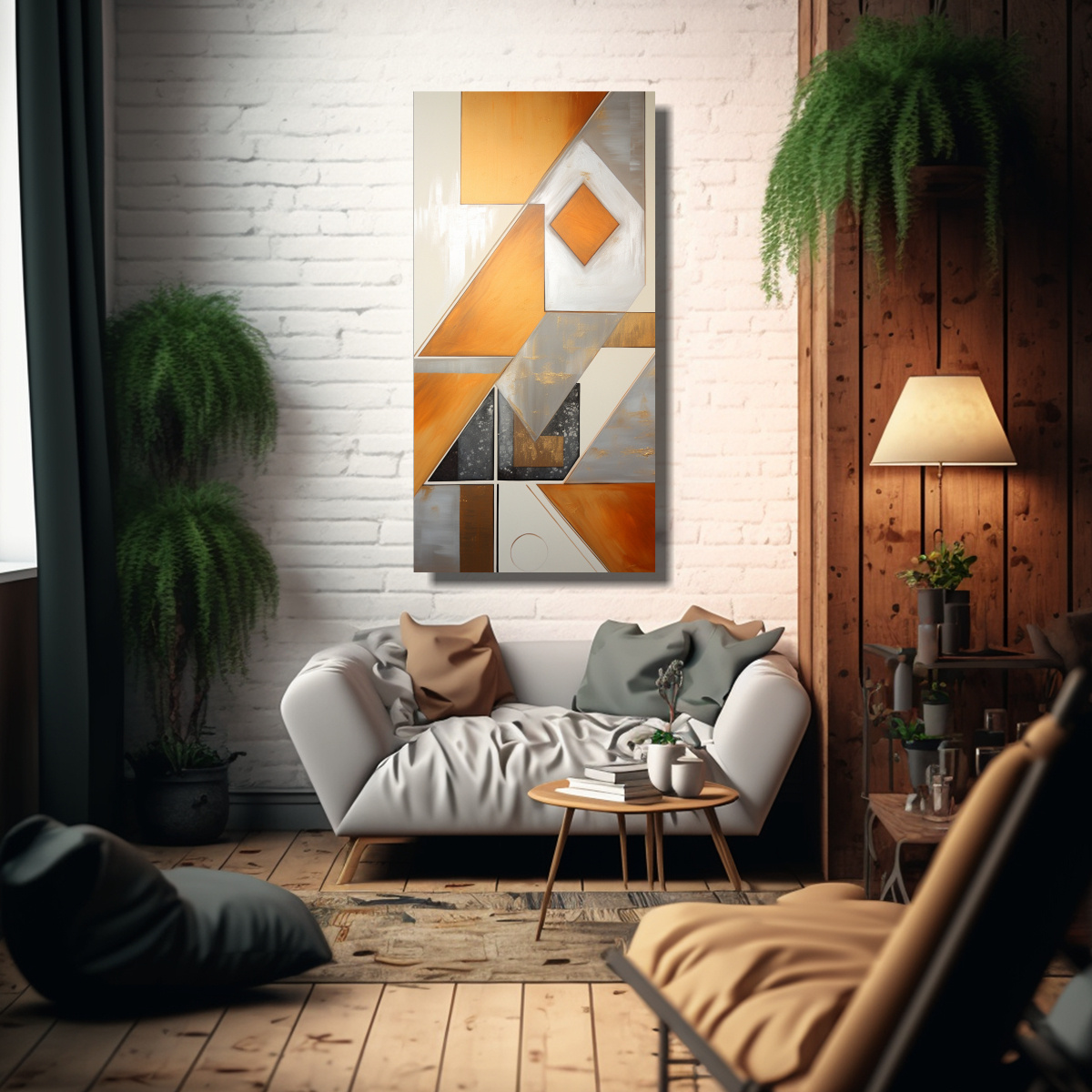 LIENZO DE TELA ESTILO VINTAGE CLÁSICO, 70X140 CM - 2