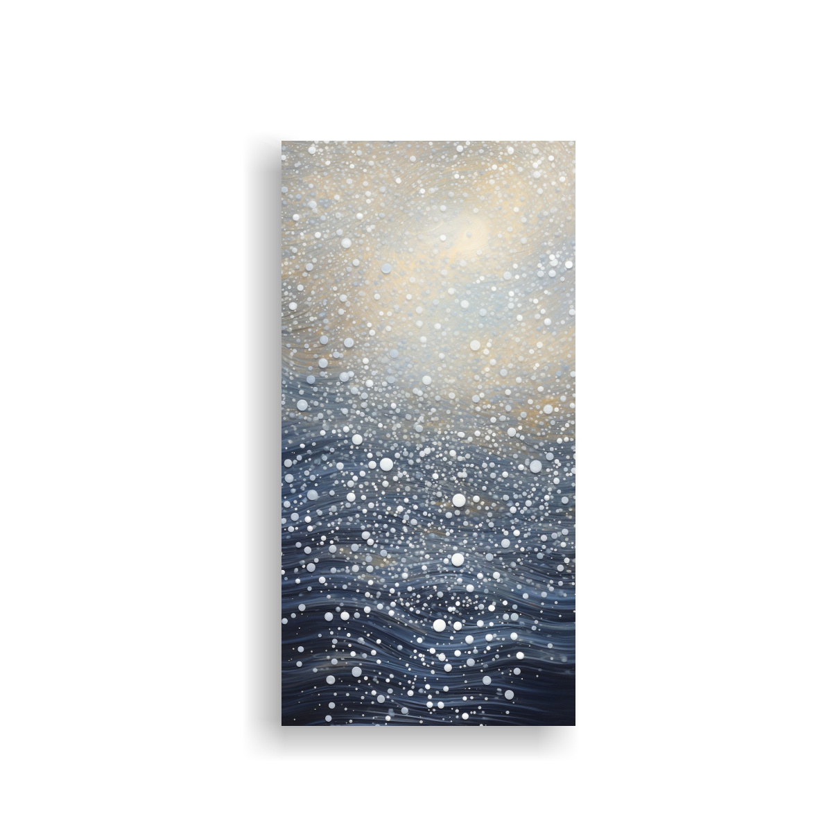 PINTURA LIENZO DISEÑO LLAMATIVO ESTILO 40X80 CM - 1