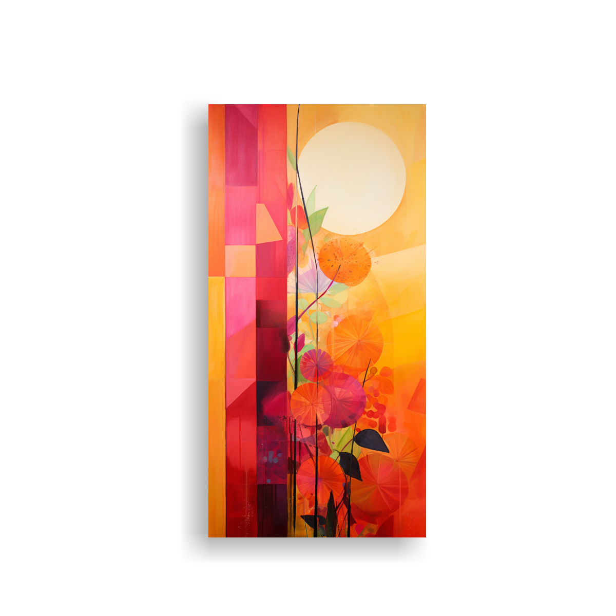 CUADRO MODERNOS CLÁSICO ESENCIA ABSTRACTA DE UNA 20X40 CM - 1