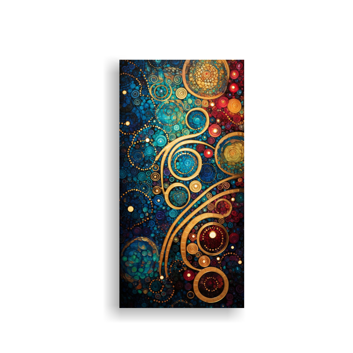 CUADROS DECORATIVOS DE REPRESENTACIÓN ABSTRACTA 40X80 CM - 1
