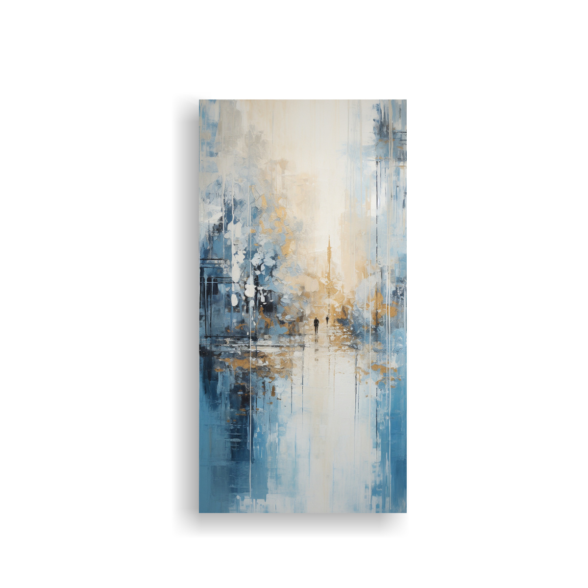 CUADRO EXPRESIÓN ESTÉTICA: UN PAISAJE URBANO 20X40 CM - 1