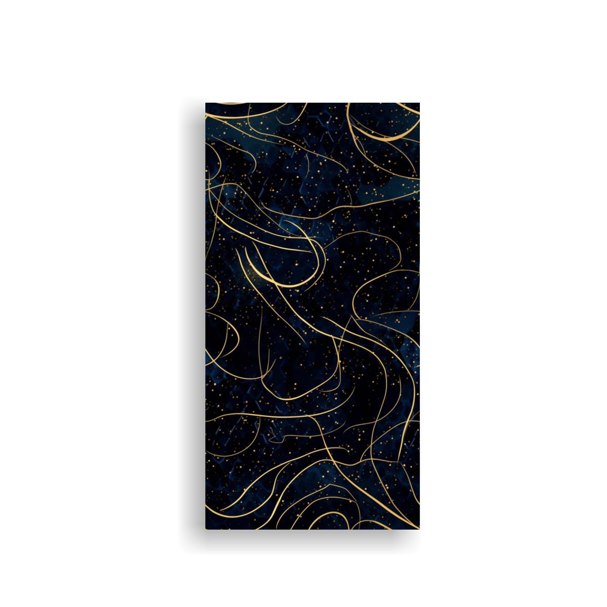 LIENZO EXPRESIÓN FANTÁSTICO EN AZUL OSCURO 80X160 CM - 1