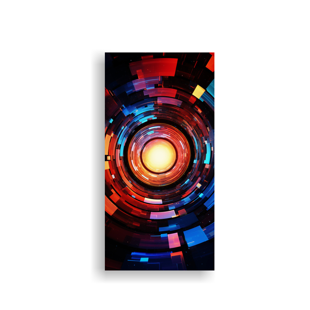 CUADRO TEMA RESISTENTE ENERGÍA VIBRANTE Y 60X120 CM - 1