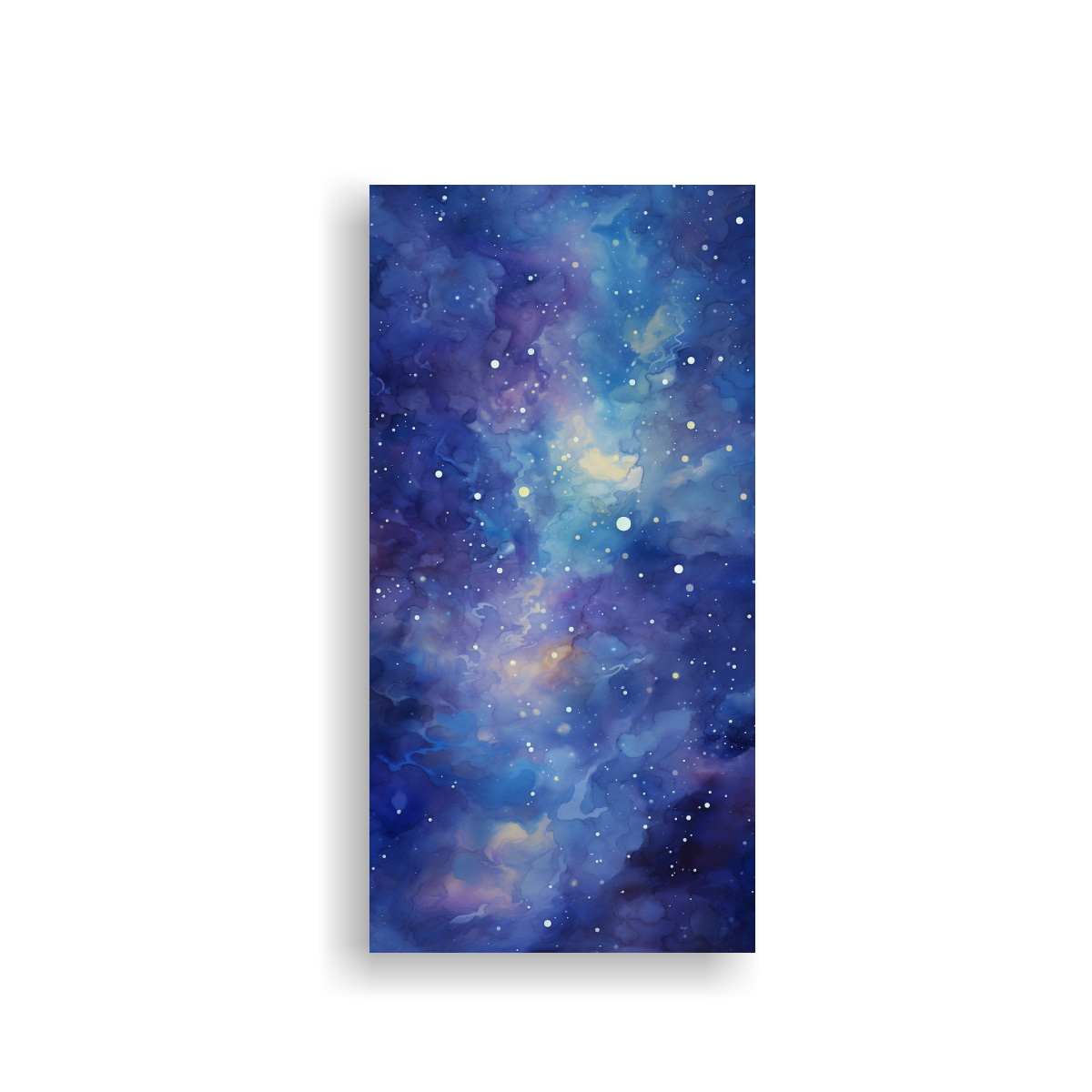 PINTURA DE ARTE DE PARED TEMA ABSTRACTO DE UN 50X100 CM - 1