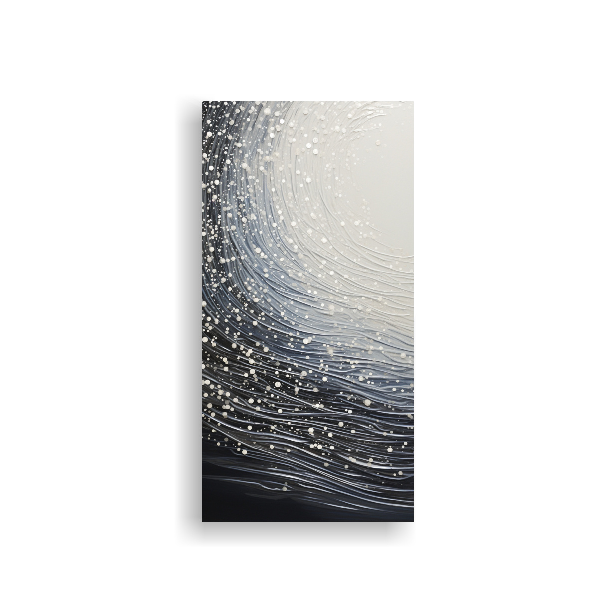 PUNTOS LUMINOSOS QUE COMPONEN LA IMPACTANTE OBRA 70X140 CM - 1