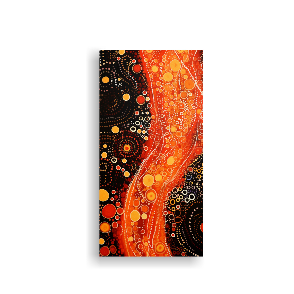 LIENZO DE TELA SUBLIMADA CON INTERPRETACIÓN 20X40 CM - 1