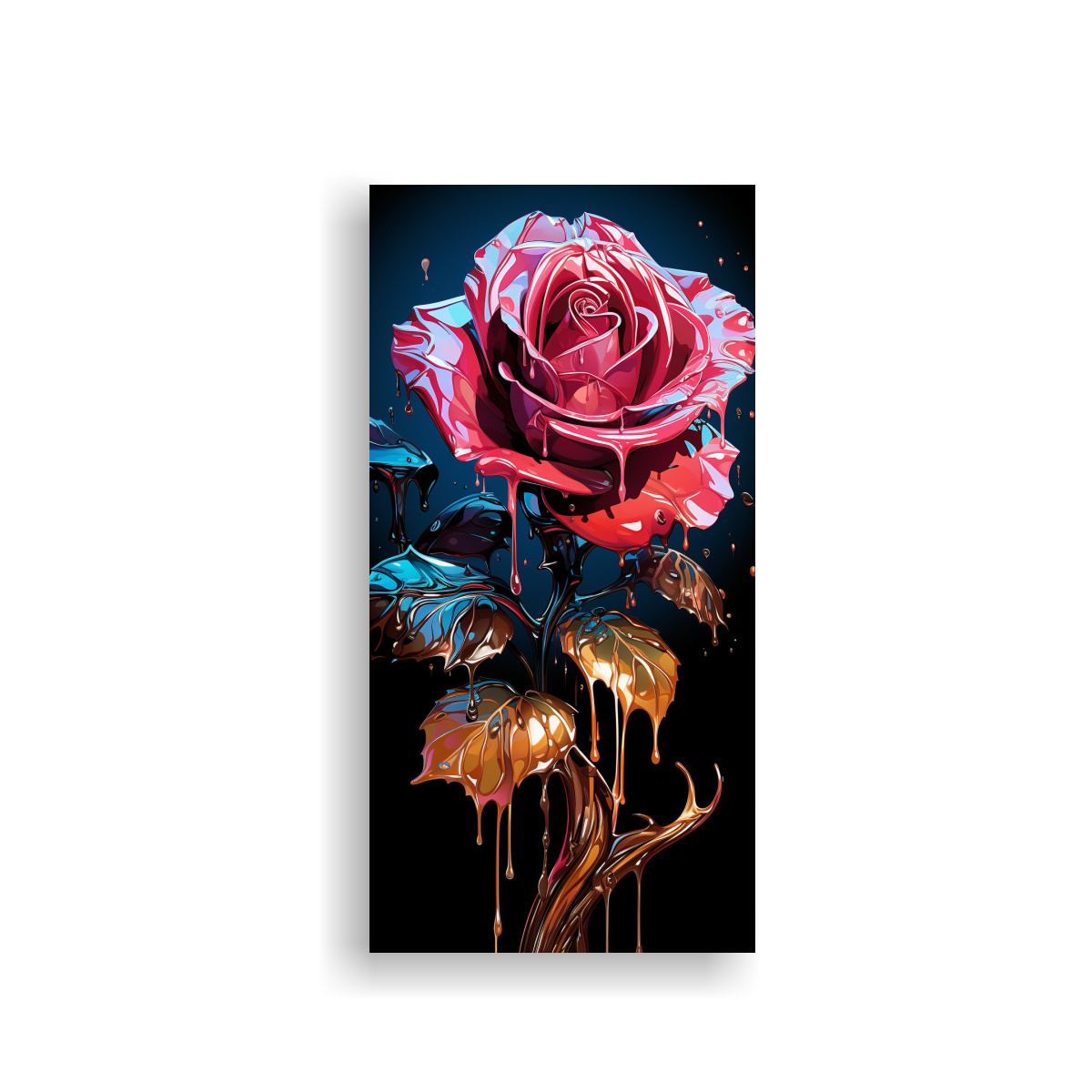 PINTURA DECORATIVA DURADERA DE LIENZO CON 70X140 CM - 1