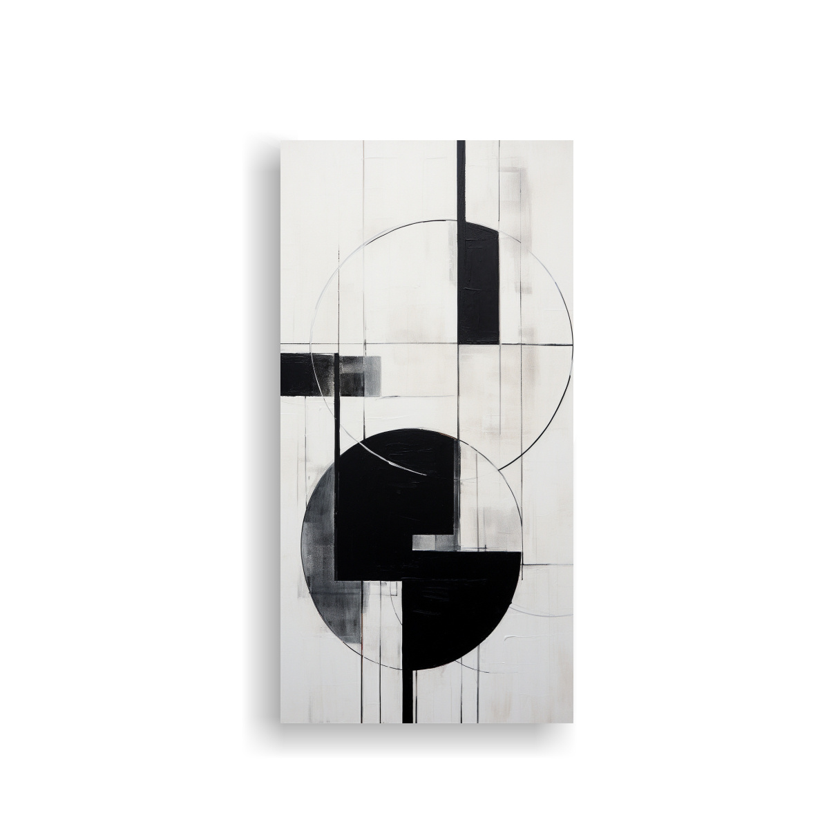 TELA EN BASTIDOR DECORATIVO COMPOSICIÓN 50X100 CM - 1