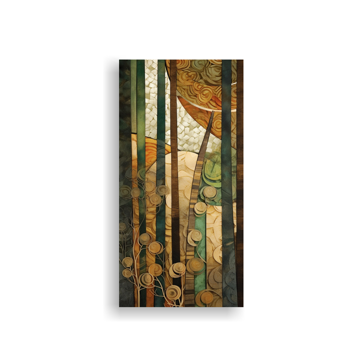 CUADRO DECORATIVO ARTE VERTICAL INSPIRADO EN 40X80 CM - 1