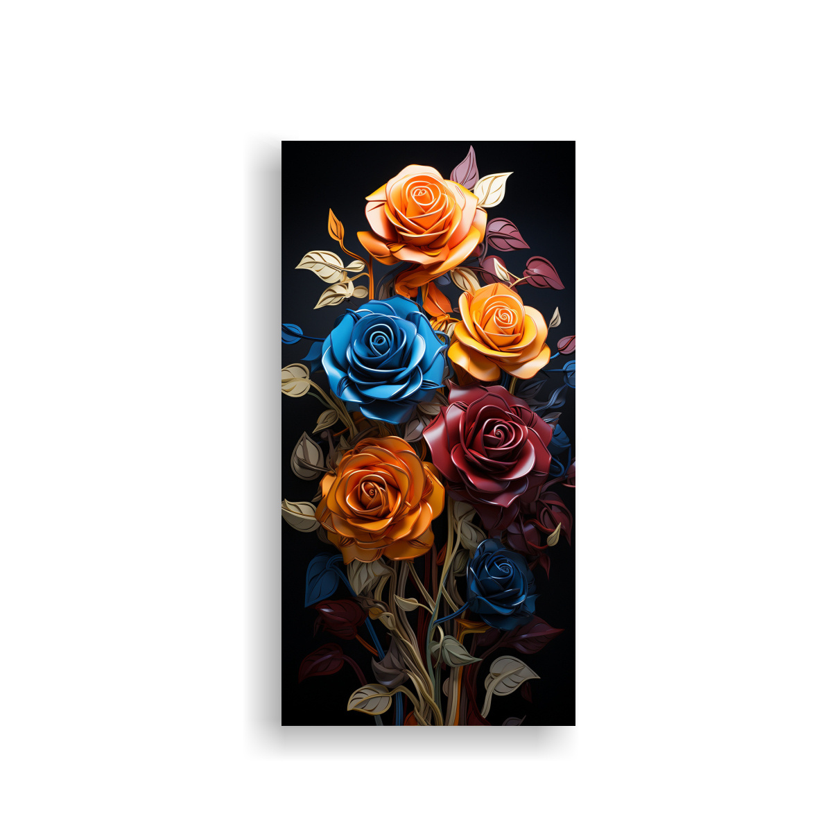 LIENZO DE TELA CONCEPTO BRILLANTE PARA PINTURAS 80X160 CM - 1