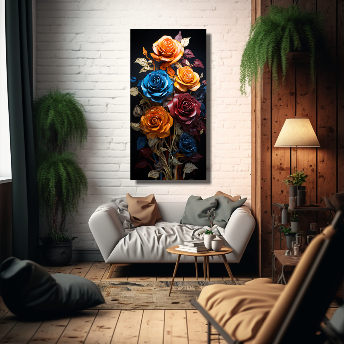 LIENZO DE TELA CONCEPTO BRILLANTE PARA PINTURAS 80X160 CM - 2