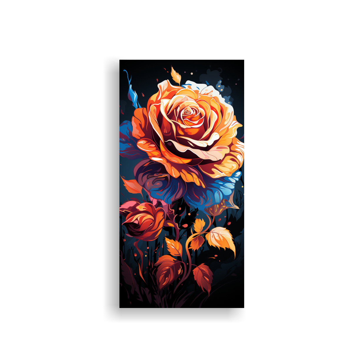 PINTURA DECORATIVA DE ARTE IMAGEN CLÁSICO: 50X100 CM - 1