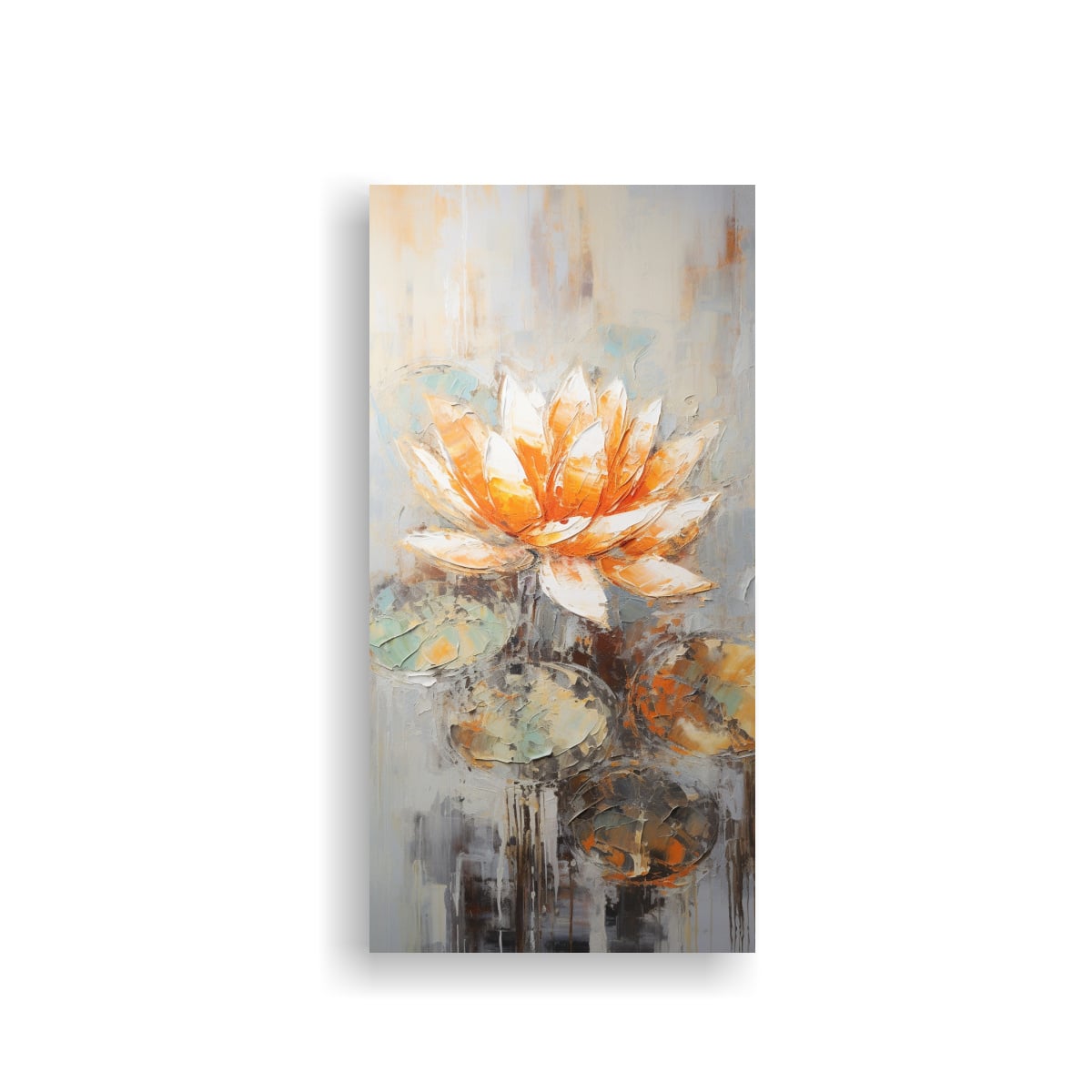 PINTURA EN BASTIDOR DE COMEDOR CON DISEÑO DE 30X60 CM - 1