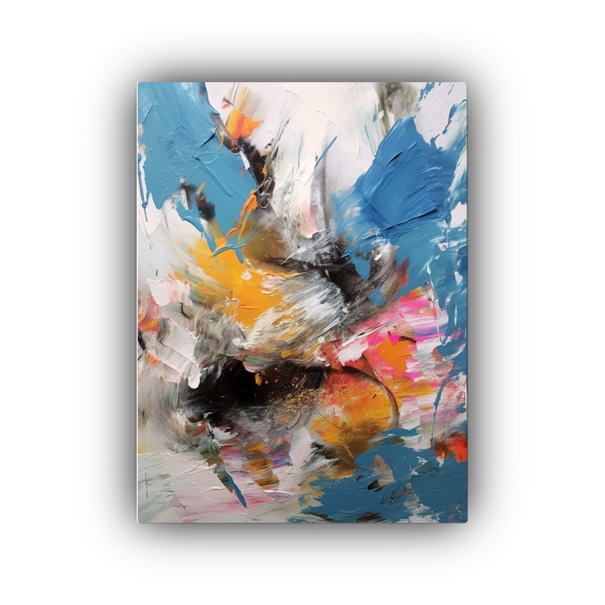 1 CUADRO DIBUJO REPRESENTACIÓN ARTE ABSTRACTO 20X30 CM - 1