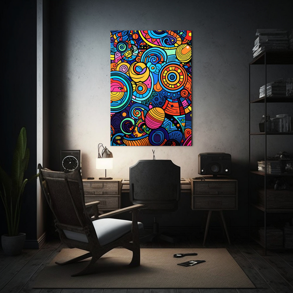 DE COLOREAR ARTE INSPIRADOR NATURALEZA VIVA CON 30X40 CM - 2