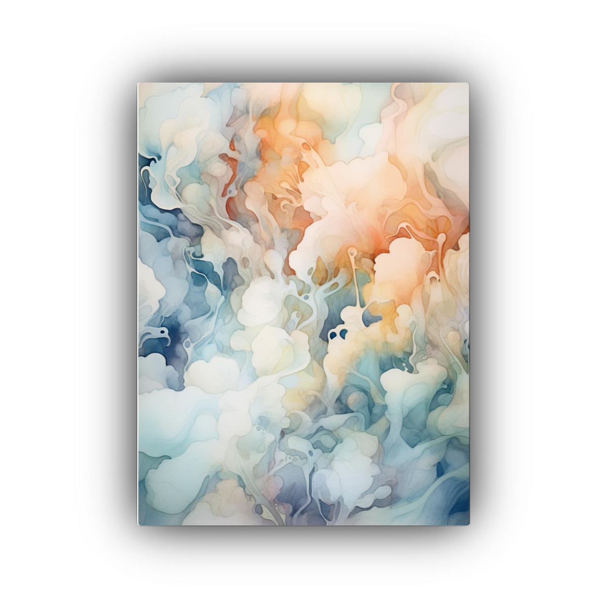 PINTURA DE PARED MÁGICA ABSTRACTA CON AGUA 80X120 CM - 1