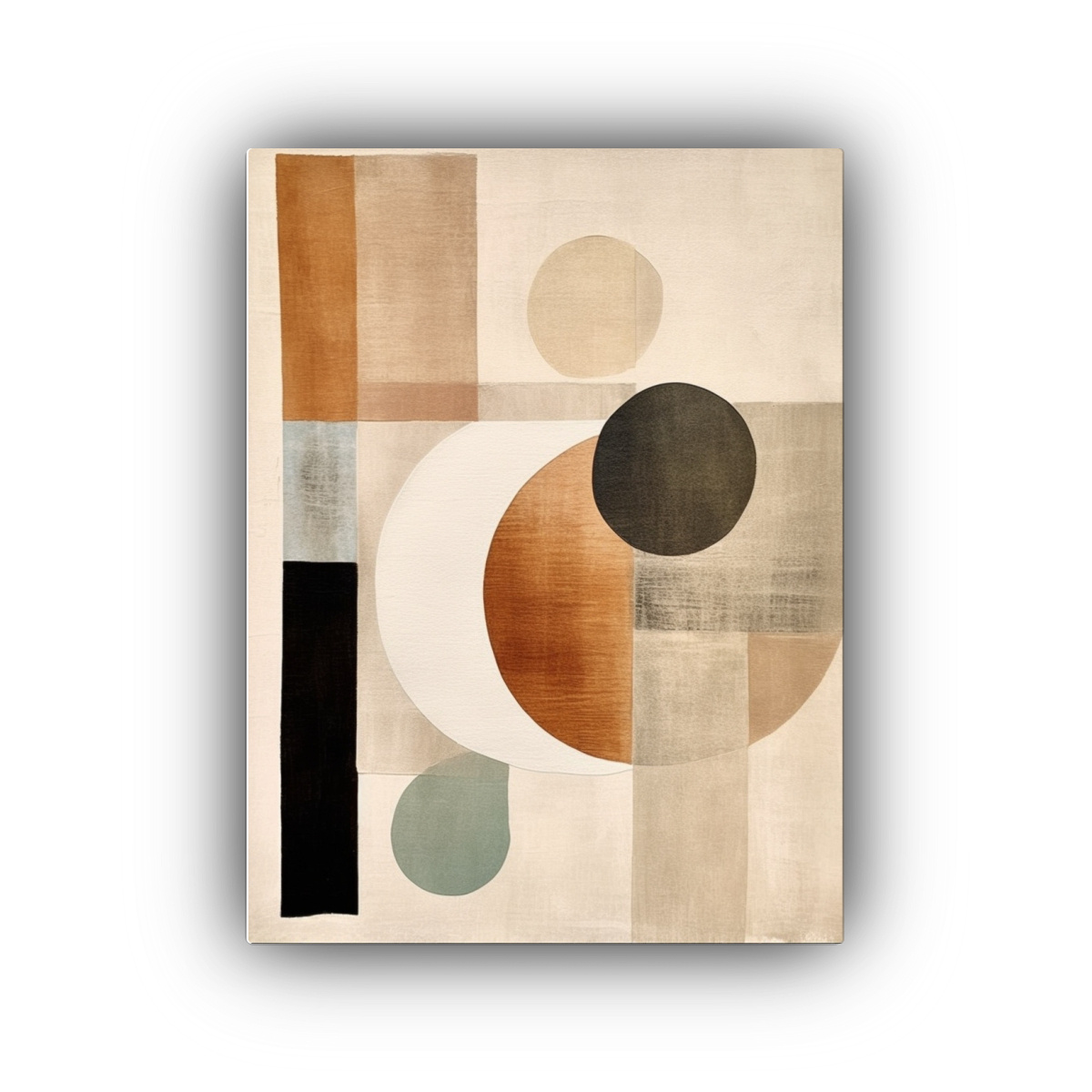 PINTURA DECORATIVA ESTILO WABI SABI SCANDI CON 20X30 CM - 1
