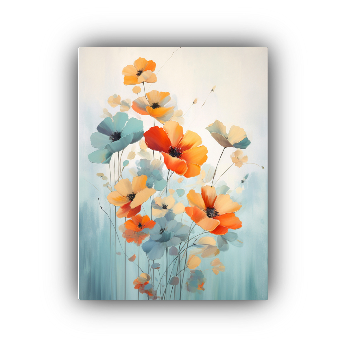CUADRO INSPIRADOR DE ALTA RESOLUCIÓN: PINTURA AL 80X120 CM - 1