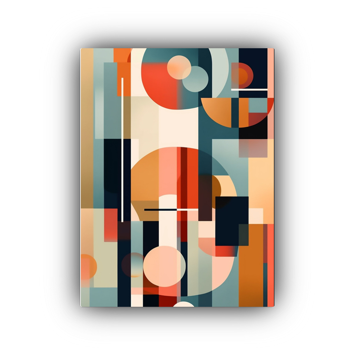 ARTE ABSTRACTO DE LIENZO CON IMAGEN ARMÓNICA Y 40X60 CM - 1