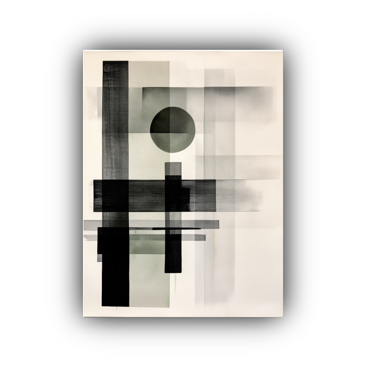 ESCENARIO ABSTRACTO DE ARTE CON FORMA RECTANGULAR 30X45 CM - 1