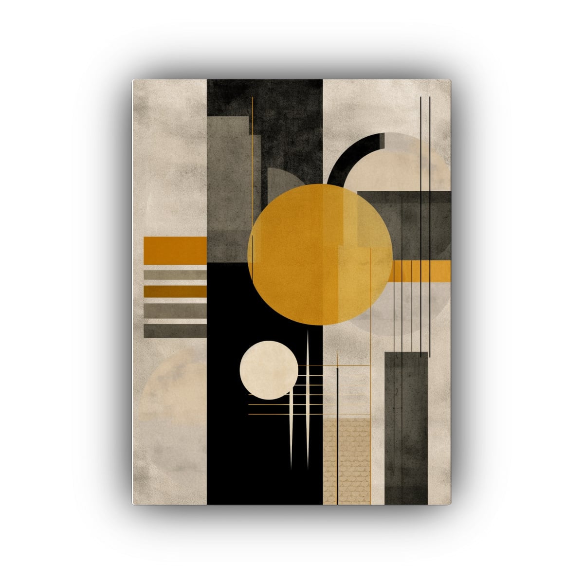 COMPOSICIÓN CUADRO MINIMALISTA Y ABSTRACTA EN 40X50 CM - 1