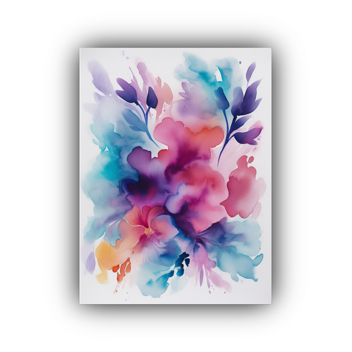 PINTURA DECORATIVA DE ARMONÍA CROMÁTICA CON 50X75 CM - 1