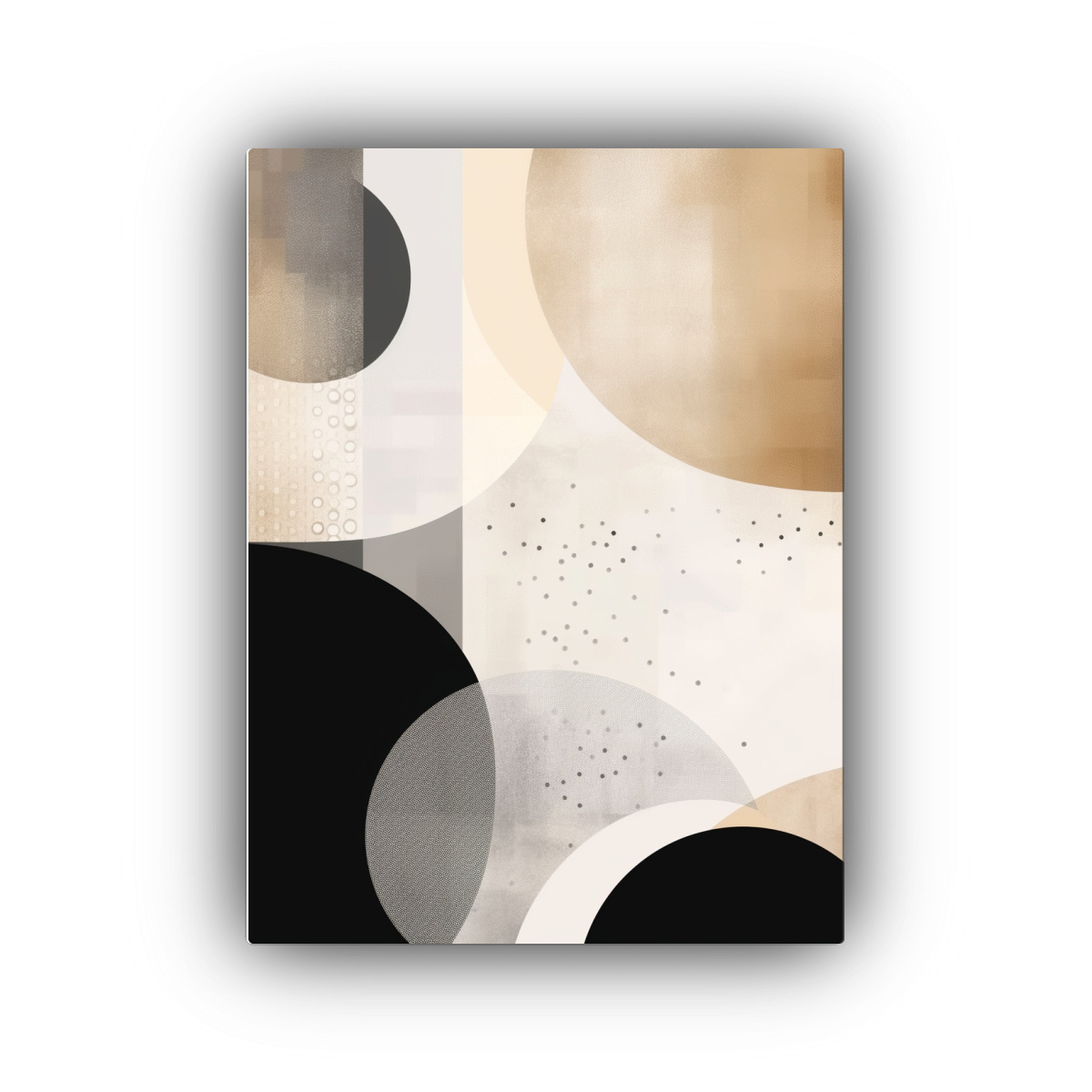 PINTURAS ABSTRACTAS MODERNAS PARA DECORACIÓN DE 40X50 CM - 1
