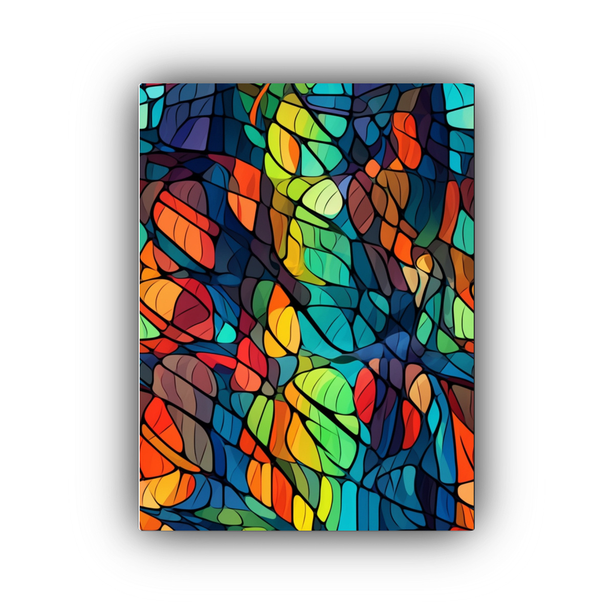 LIENZO DE TELA DISEÑO EXPRESIVIDAD EN ARTE 60X90 CM - 1