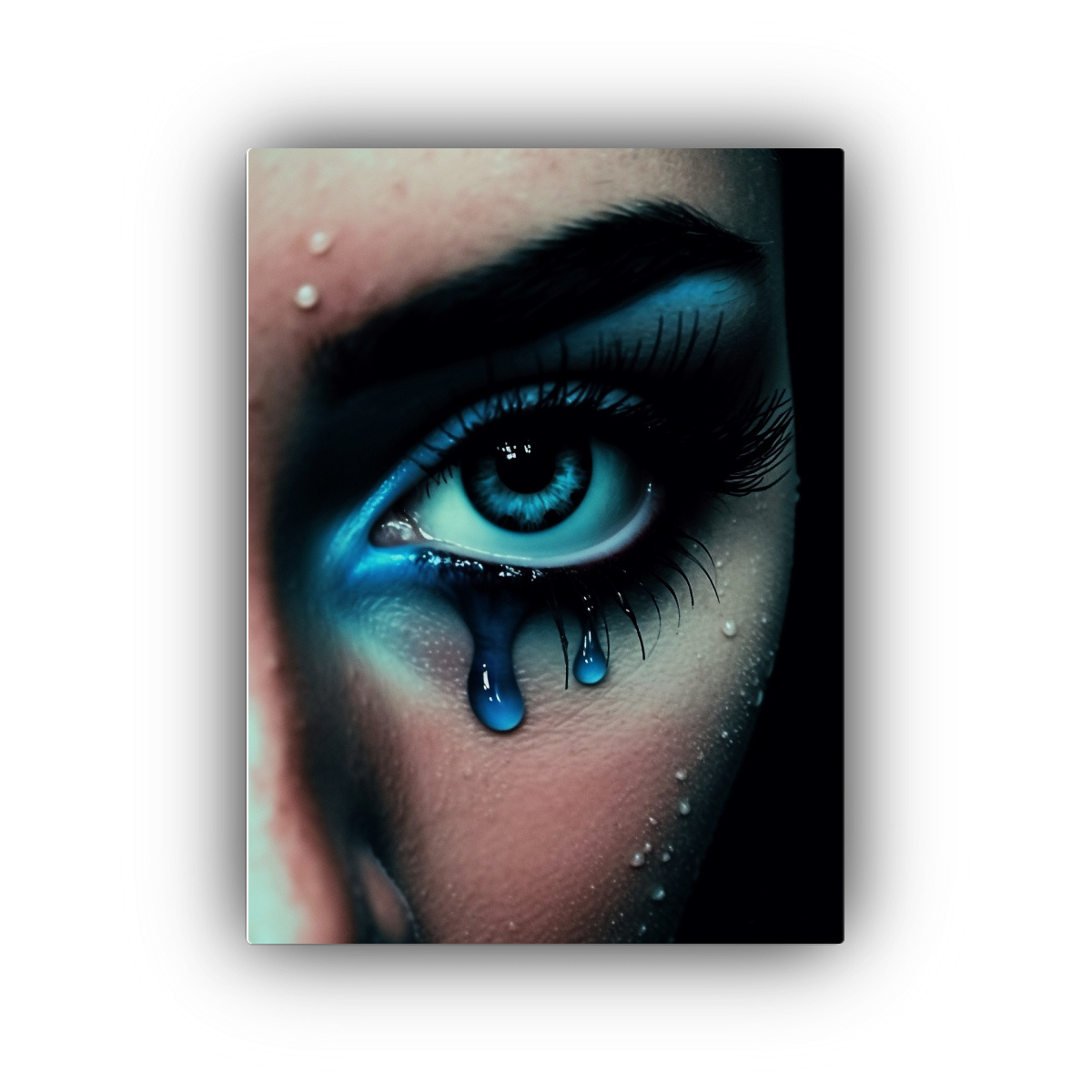ARTE DE PARED INSPIRACIÓN MÍSTICA: INTENSO OJO 30X45 CM - 1