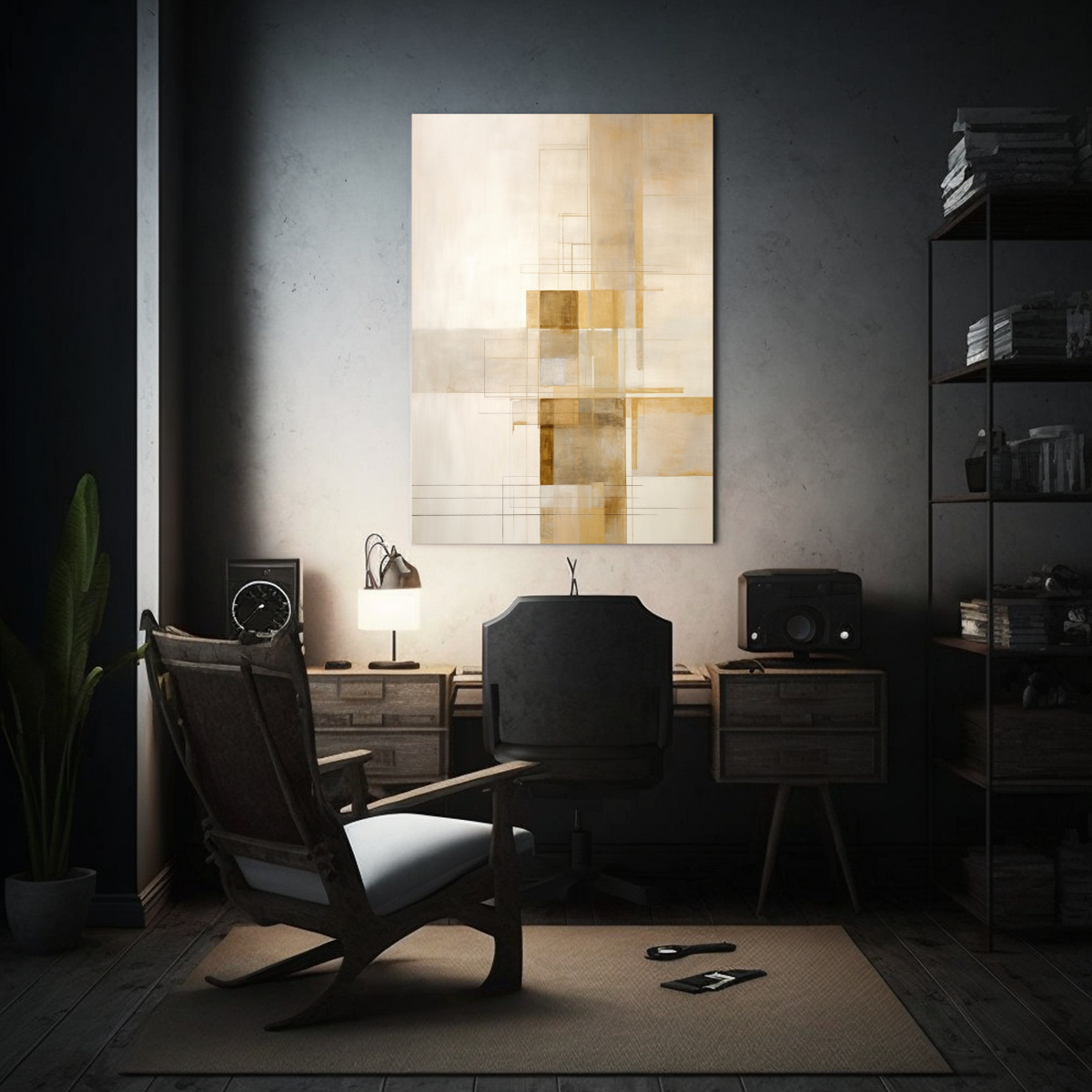 PINTURA ARTE DE PARED DURADERA POR ROBERT VAN DER 30X40 CM - 2