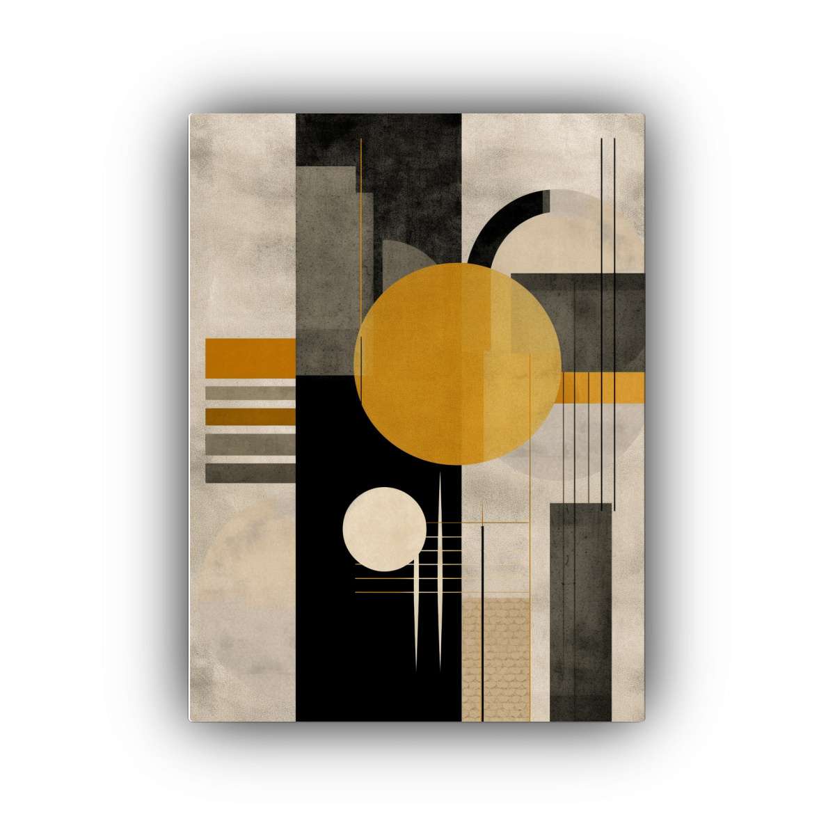 COMPOSICIÓN CUADRO MINIMALISTA Y ABSTRACTA EN 80X120 CM - 1