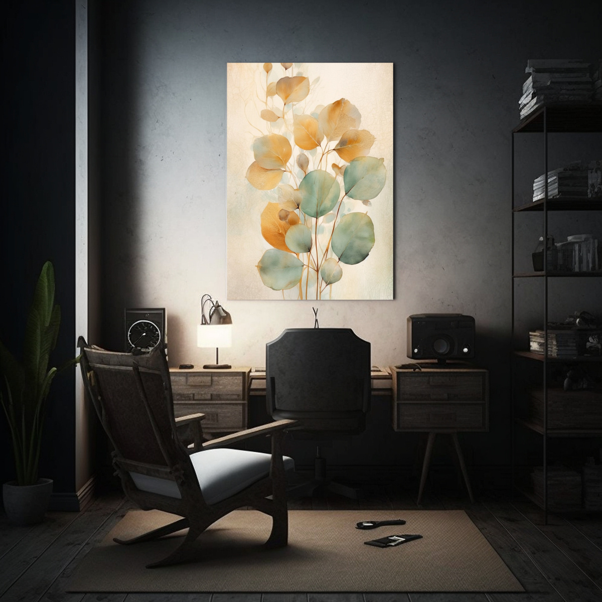 CUADROS DE DECORACIÓN FLORAL Y NATURALEZA ESTILO 30X40 CM - 2