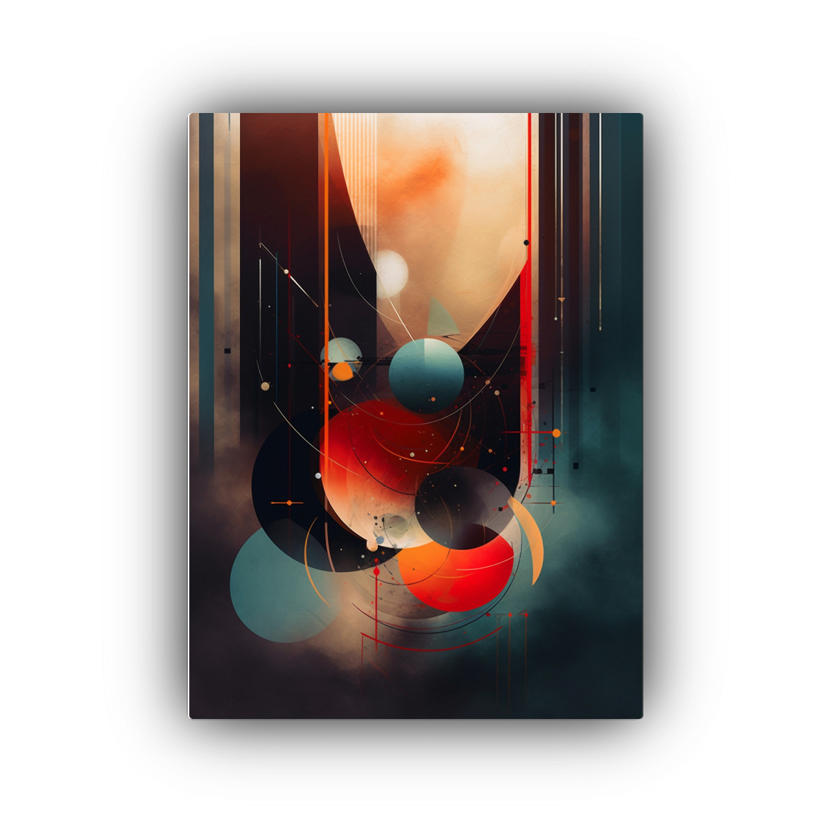 PINTURAS DECORATIVAS INNOVADORAS ARTE TELA 20X30 CM - 1