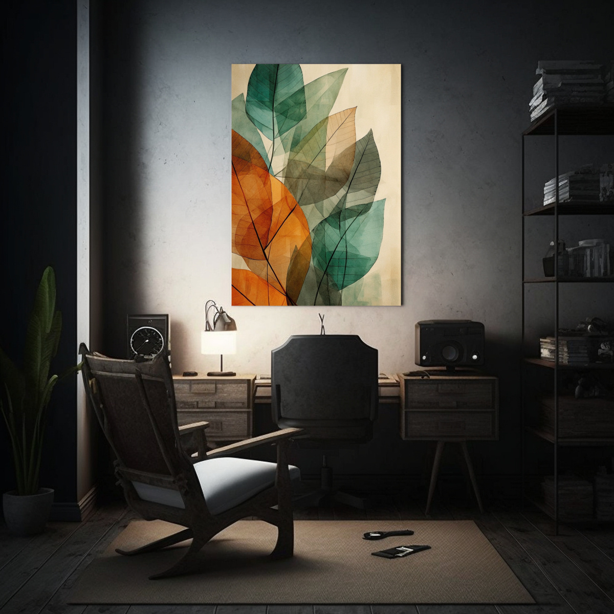 CUADRO LIENZO INNOVADOR CON COMPOSICIÓN DE 40X60 CM - 2