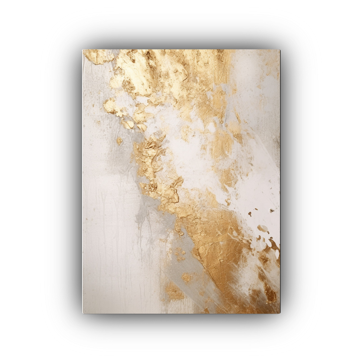 CUADRO POP ART NIKOLIN CON TEXTURA BLANCA Y 60X90 CM - 1