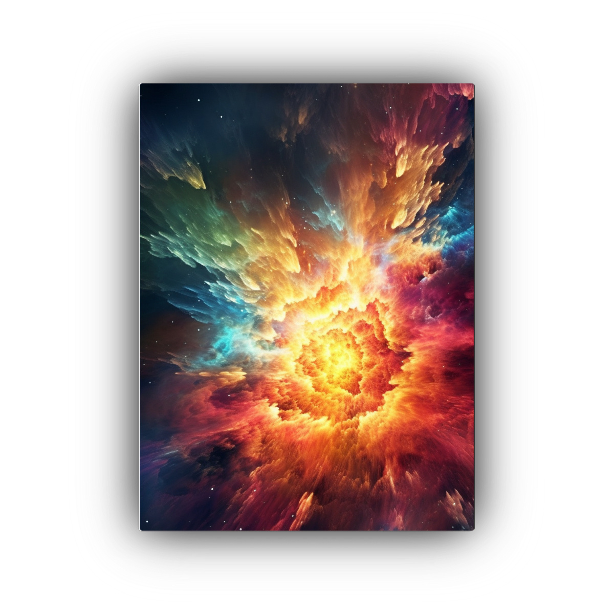 PINTURAS DECORATIVAS DE LIENZO ABSTRACTO CON 50X65 CM - 1