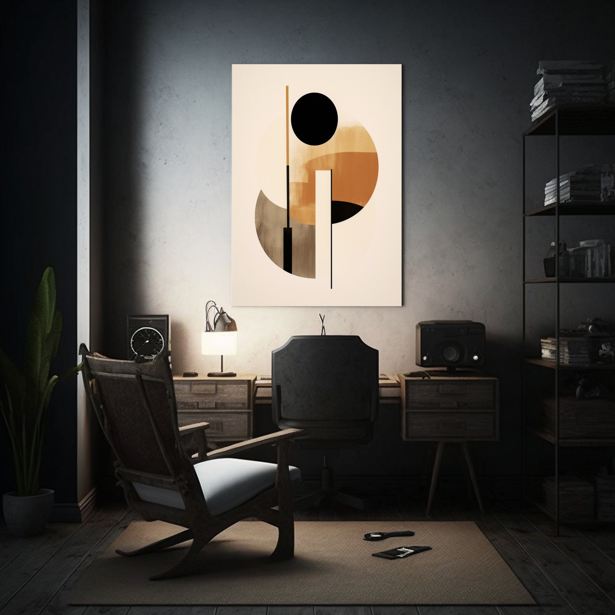 CUADRO DE DECORACIÓN CON IMPRESIÓN DE BONITA 40X60 CM - 2