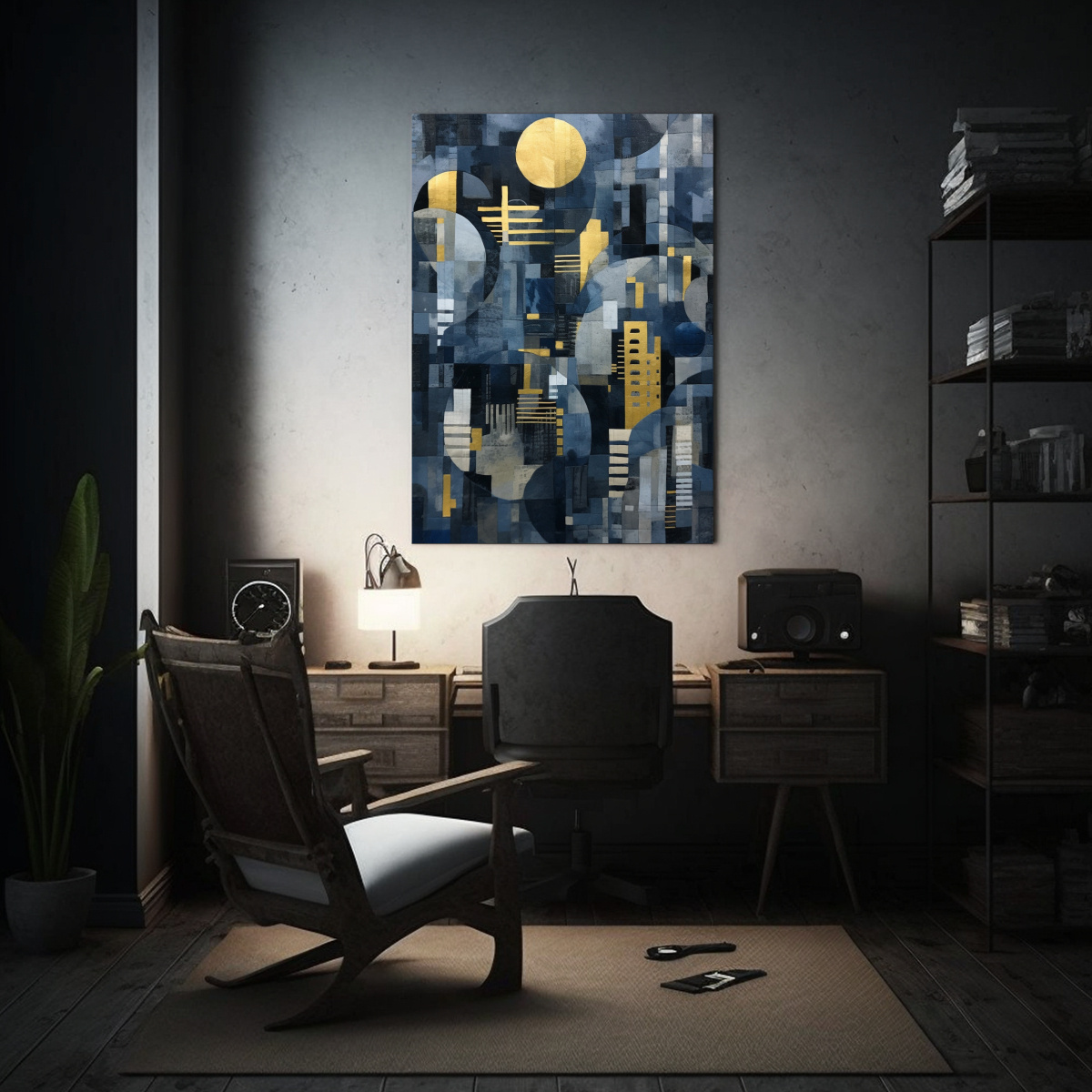 ARTE LIENZO DETALLES INTRINCADOS PARA DECORACIÓN 20X30 CM - 2